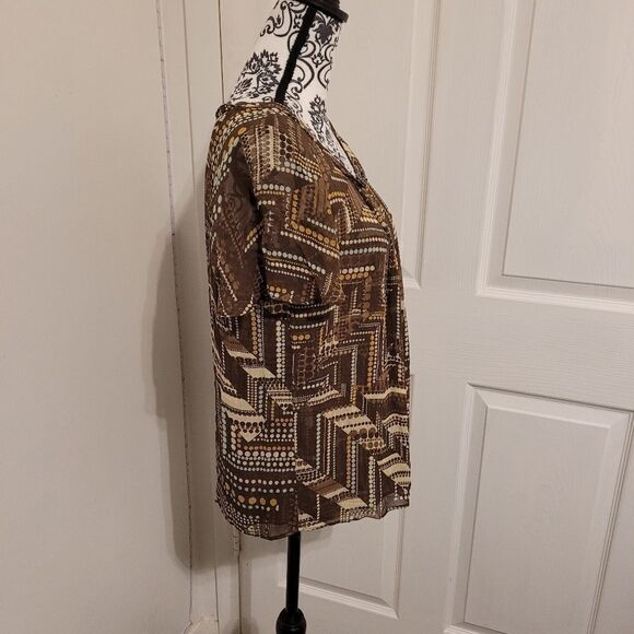 J.jill silk woman's top - Picture 2 of 6